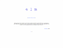 Tablet Screenshot of elm.elvish.org
